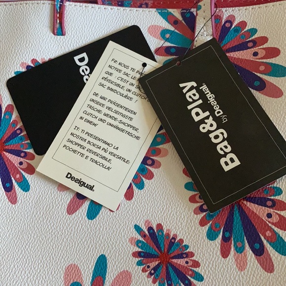 Desigual REVERSIBLE handbag.Bols_frisbee Capri. 18SAXPFL/1001 - Picture 7 of 15